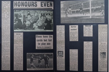 Press report from Adrian Killen's scrapbook